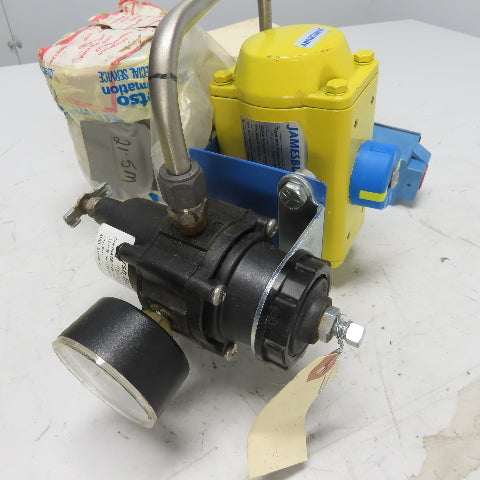 Jamesbury VRVL 100 SR4/5 B LT C-EZ001 Actuator W/ 1" Valve 7150O313600XTZ2