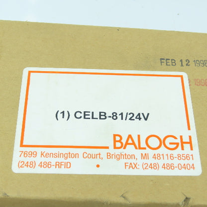Balogh CELB-81/24V PCB Circuit Board New