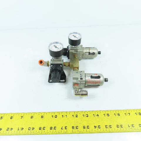 SMC AF20-N02-CZ AW20-N02-CZ Compressed Air Filter Regulator AR20-N02-Z 1/4" NPT