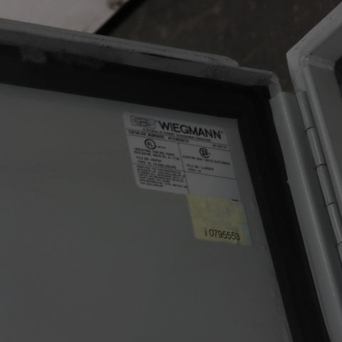 Wiegmann 48" x 36" x 10" Wall Mount Electrical Enclosure W/ Backplate