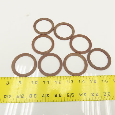 Garolite Or G10 Style Material Spacer Washer 1-3/4" x 2-1/4" x 1/8" Lot Of 8