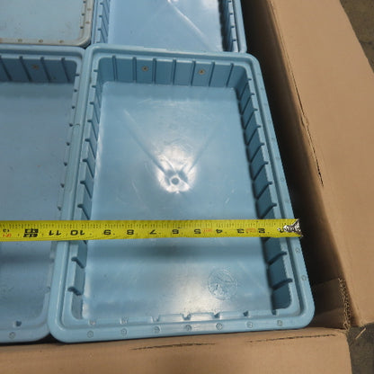 LewiSystems Small Parts Stackable Storage Bins Trays Misc. Lot Of Assorted Sizes