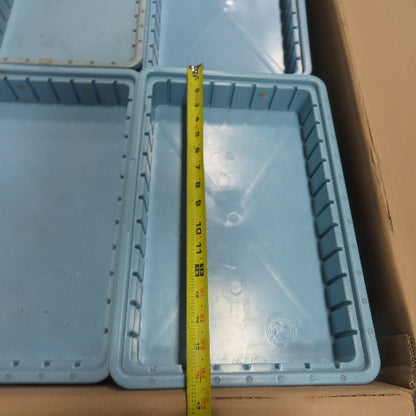 LewiSystems Small Parts Stackable Storage Bins Trays Misc. Lot Of Assorted Sizes
