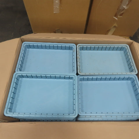 LewiSystems Small Parts Stackable Storage Bins Trays Misc. Lot Of Assorted Sizes