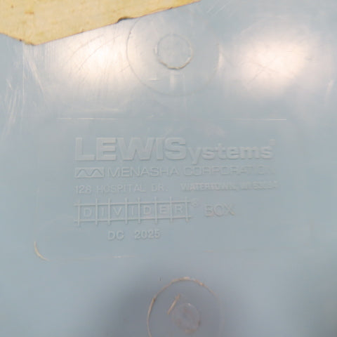 LewiSystems Small Parts Stackable Storage Bins Trays Misc. Lot Of Assorted Sizes