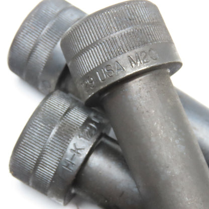 Holo Krome M20x1.0 Metric SHCS Socket Head Cap Screw 120mm Long Lot Of 9
