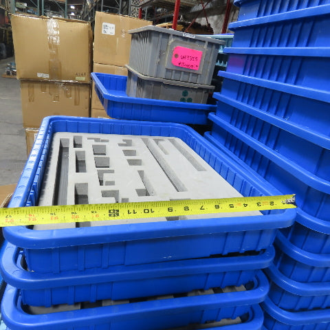 LewiSystems Small Parts Stackable Storage Bins Trays Misc. Lot Of Assorted Sizes