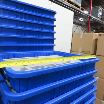 LewiSystems Small Parts Stackable Storage Bins Trays Misc. Lot Of Assorted Sizes