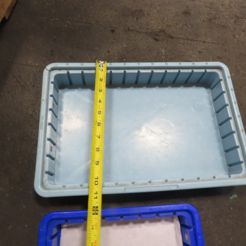 LewiSystems Small Parts Stackable Storage Bins Trays Misc. Lot Of Assorted Sizes