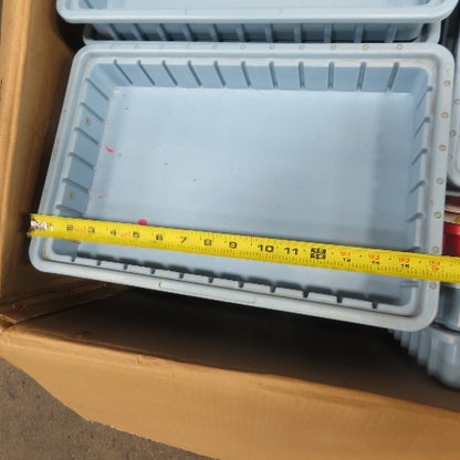 LewiSystems Small Parts Stackable Storage Bins Trays Misc. Lot Of Assorted Sizes