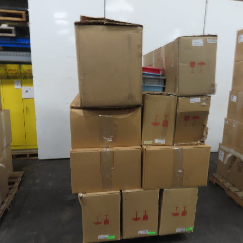 LewiSystems Small Parts Stackable Storage Bins Trays Misc. Lot Of Assorted Sizes