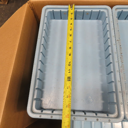 LewiSystems Small Parts Stackable Storage Bins Trays Misc. Lot Of Assorted Sizes