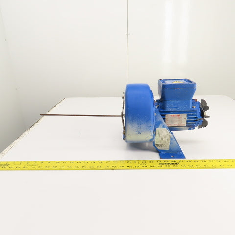 Cemp EE63B4 CB16C 0.18kW Centrifugal Blower & Motor 1610RPM 280/480V 3PH