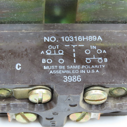 Cutler Hammer 10316H89A 600V Max Snap Action Limit Switch W/ Mount