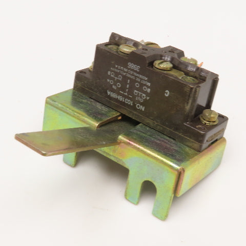 Cutler Hammer 10316H89A 600V Max Snap Action Limit Switch W/ Mount