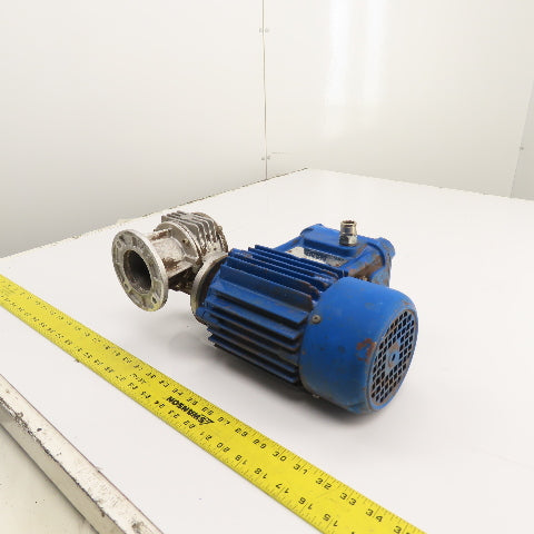 Cemp AB3071B4 0.37kW Right Angle Gear Motor 198.5RPM 230/400V 3PH 50HZ 18mm