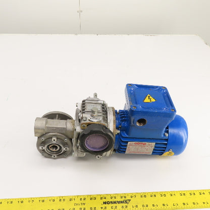 Bonfiglioli VF44F114V025V5 Variable Speed Gear Motor 13.5-65RPM 280/480V 0.18kW