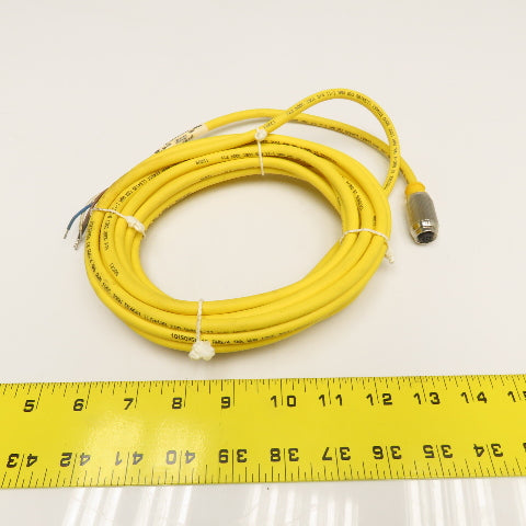 Turck RKG 4.4T-6/S1587 Eurofast 250V 4 Position Cable 4m