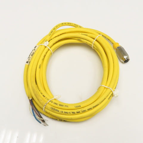Turck RKG 4.4T-6/S1587 Eurofast 250V 4 Position Cable 4m