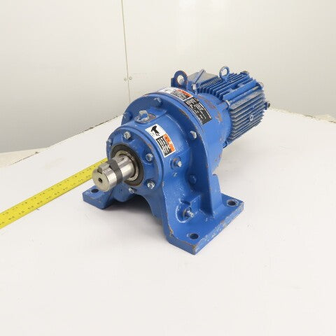 Sumitomo CHHM2-6135DCYA-104 2HP 104:1 Ratio Inline Gear Motor 230/460V 16.8RPM