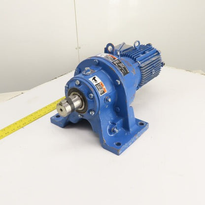 Sumitomo CHHM2-6135DCYA-104 2HP 104:1 Ratio Inline Gear Motor 230/460V 16.8RPM
