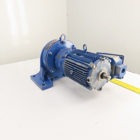 Sumitomo CHHM2-6135DCYA-104 2HP 104:1 Ratio Inline Gear Motor 230/460V 16.8RPM