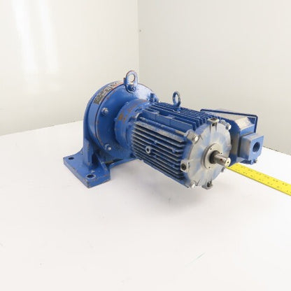 Sumitomo CHHM2-6135DCYA-104 2HP 104:1 Ratio Inline Gear Motor 230/460V 16.8RPM