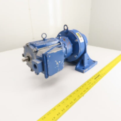 Sumitomo CHHM2-6135DCYA-104 2HP 104:1 Ratio Inline Gear Motor 230/460V 16.8RPM