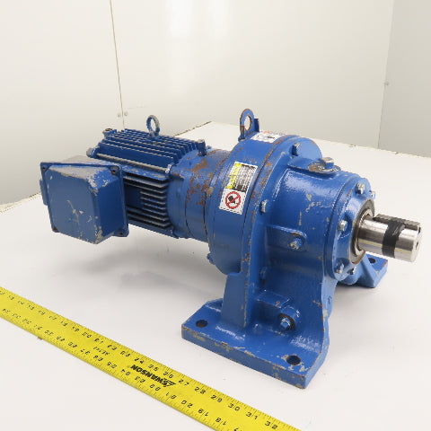 Sumitomo CHHM2-6135DCYA-104 2HP 104:1 Ratio Inline Gear Motor 230/460V 16.8RPM