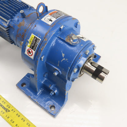 Sumitomo CHHM2-6135DCYA-104 2HP 104:1 Ratio Inline Gear Motor 230/460V 16.8RPM