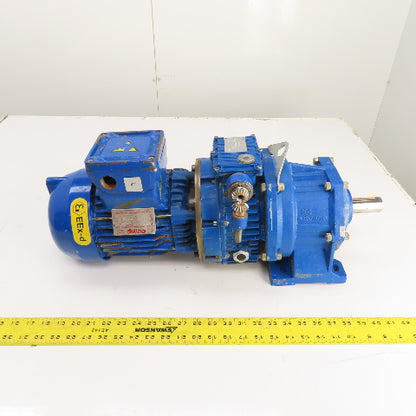 Motovario TXC/010-MRC/052 0.75kW 20.5 Ratio Inline Gear Motor 280/480V 48.8RPM