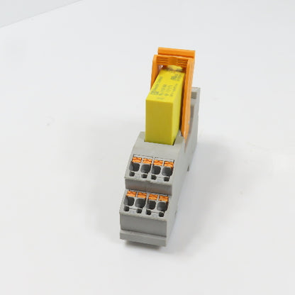Phoenix Contact 1157954 24VDC Safety Relay 3NO 1NC W/ 1148703 Base