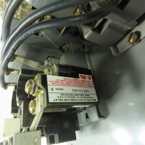 Furnas 22EP32A* Size 1-3/4 Ser B Motor Starter 40A 600VAC 15HP 3PH
