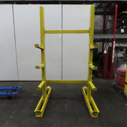 8' Tall 2-Post Double Sided Cantilever Rack 3-Tier 51" Wide x 18" Deep
