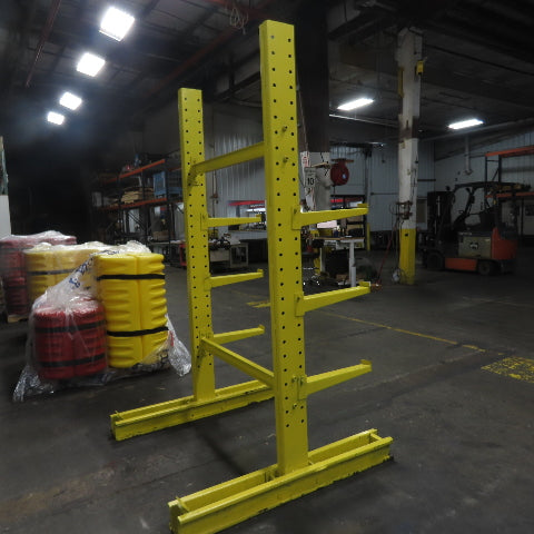 8' Tall 2-Post Double Sided Cantilever Rack 3-Tier 51" Wide x 18" Deep