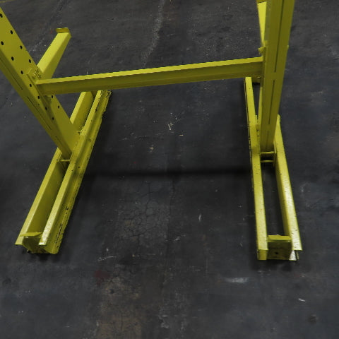 8' Tall 2-Post Double Sided Cantilever Rack 3-Tier 51" Wide x 18" Deep