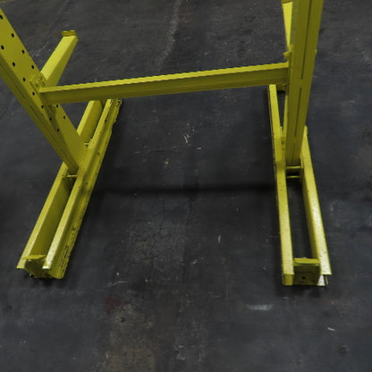 8' Tall 2-Post Double Sided Cantilever Rack 3-Tier 51" Wide x 18" Deep