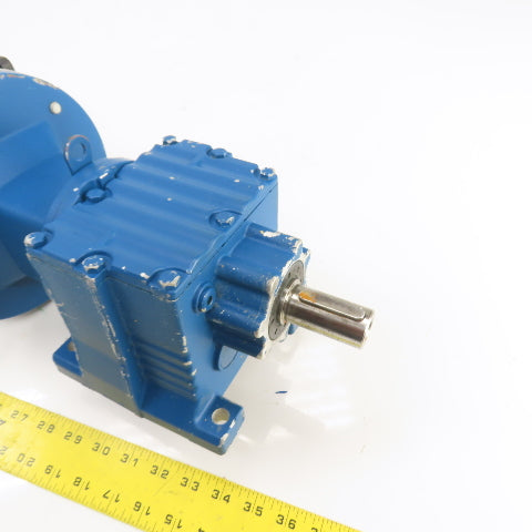 Sew R27 AM80 48.17:1 Ratio 0.75kW Inline Gear Motor 230/460V 3PH 36RPM 1150LB-IN