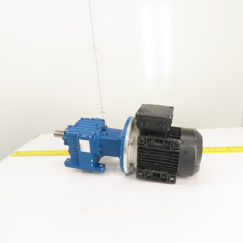 Sew R27 AM80 48.17:1 Ratio 0.75kW Inline Gear Motor 230/460V 3PH 36RPM 1150LB-IN