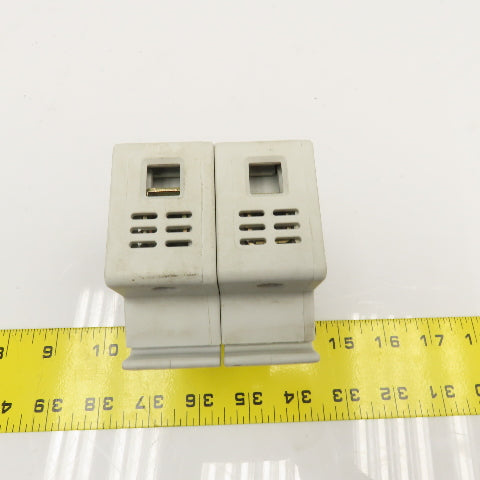 Ferraz Shawmut M212922 Ultrasafe 600V 30A Class J Single Pole Fuse Holder Lot/2