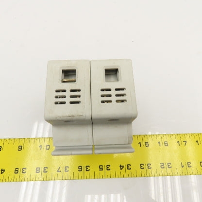 Ferraz Shawmut M212922 Ultrasafe 600V 30A Class J Single Pole Fuse Holder Lot/2