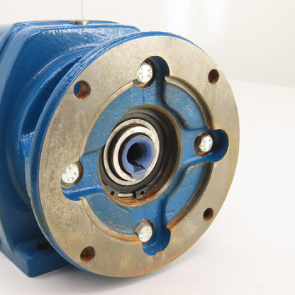 Radicon M022 28:1 Ratio Inline Gear Box Speed Reducer 5/8" x 1" Shafts