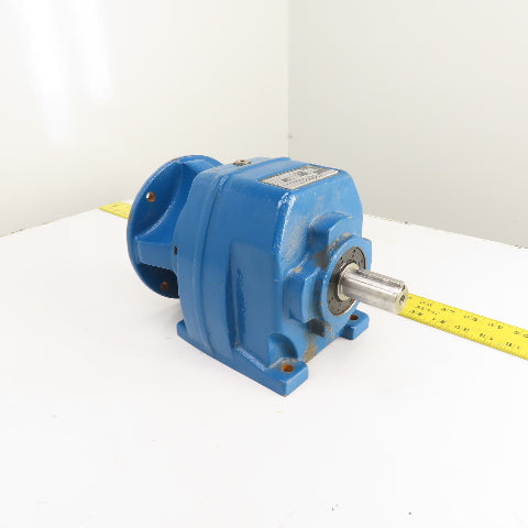 Radicon M022 28:1 Ratio Inline Gear Box Speed Reducer 5/8" x 1" Shafts