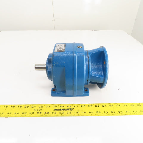 Radicon M022 28:1 Ratio Inline Gear Box Speed Reducer 5/8" x 1" Shafts