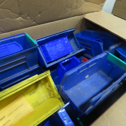 Akro-Mills AkroBins Small Parts Stackable Storage Bins Misc. Lot Assorted Sizes