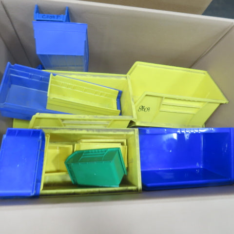 Akro-Mills AkroBins Small Parts Stackable Storage Bins Misc. Lot Assorted Sizes