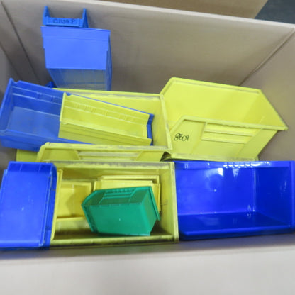 Akro-Mills AkroBins Small Parts Stackable Storage Bins Misc. Lot Assorted Sizes