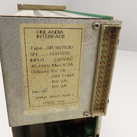 ABB Robotics 3HAA 3563-AUA/1 230VAC Input 5/24VDC Output Power Supply