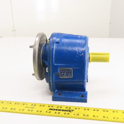 Bonfiglioli AS25DPP71B5 109.1 Ratio Inline Gear Box B6 Mount 25mm x 14mm Shaft