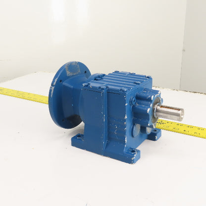 Sew-Eurodrive R27 AM71 44.90 Ratio Inline Gear Box 39RPM Out 1150 In Lb